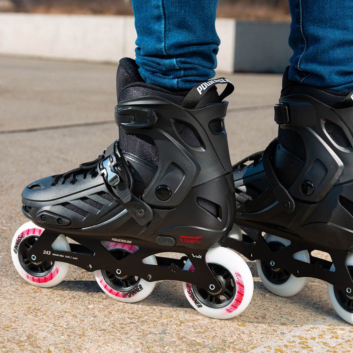 Powerslide Khaan Junior Pro children's roller skates black 940642 10