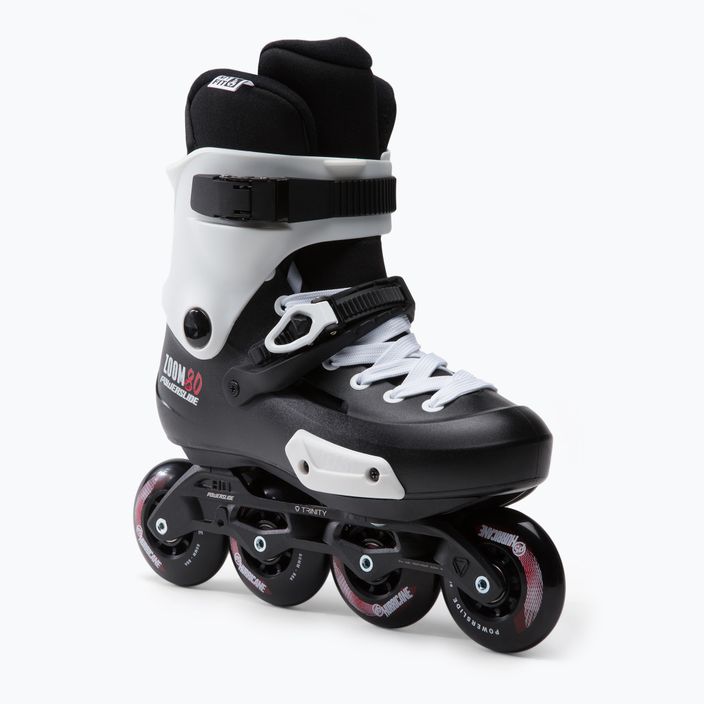 Powerslide men's roller skates Zoom Pro 80 black and white 880237