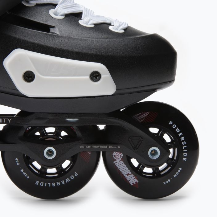 Powerslide men's roller skates Zoom Pro 80 black and white 880237 6