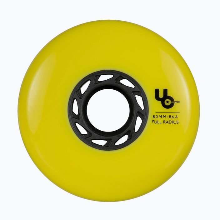 UNDERCOVER Team rollerblade wheels 4 pcs yellow 406186