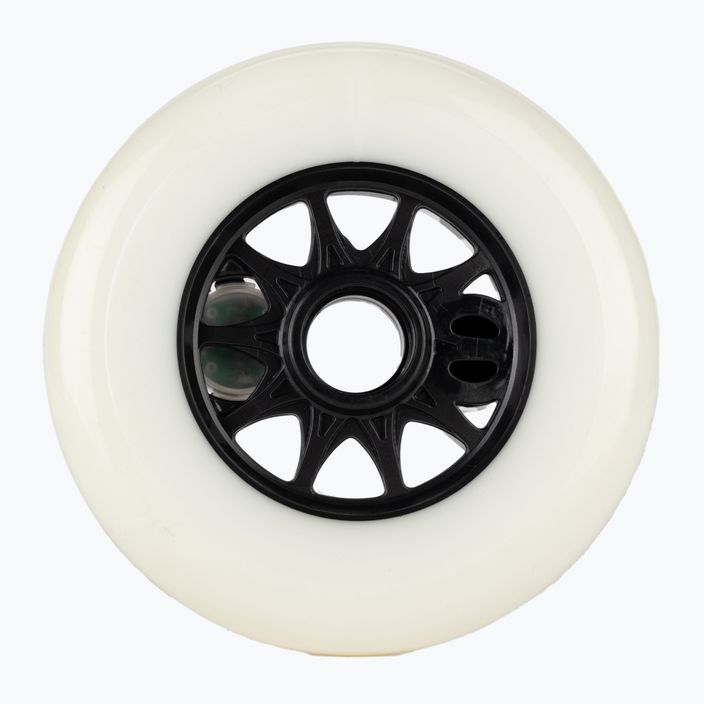Powerslide Graphix Left rollerblade wheels white 905361 2