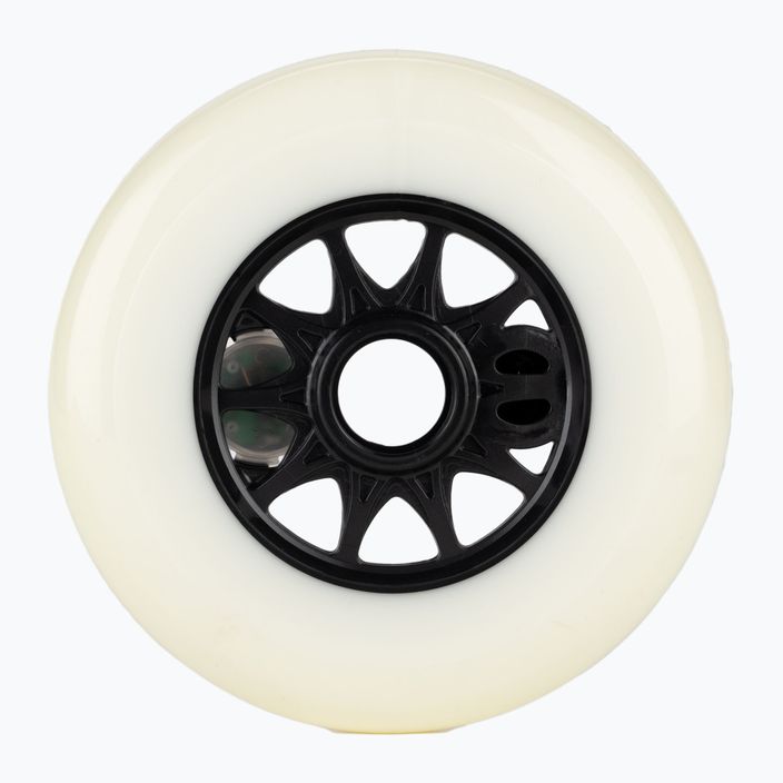 Powerslide Graphix Right rollerblade wheels white 905361 2
