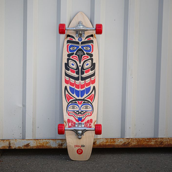 Playlife longboard Cherokee colour skateboard 880292 8