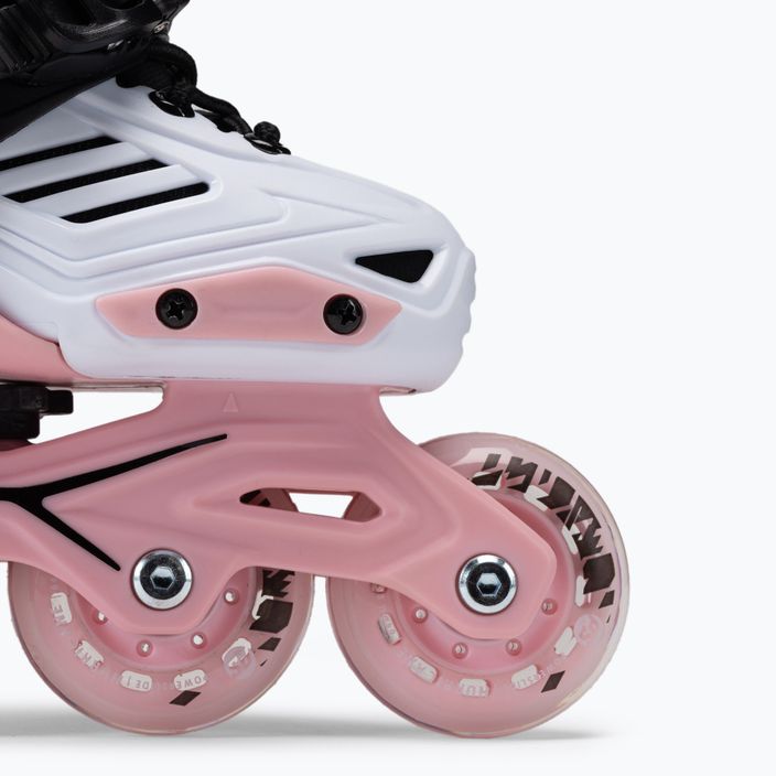 Powerslide Khaan Junior LTD children's roller skates white and pink 940672 6