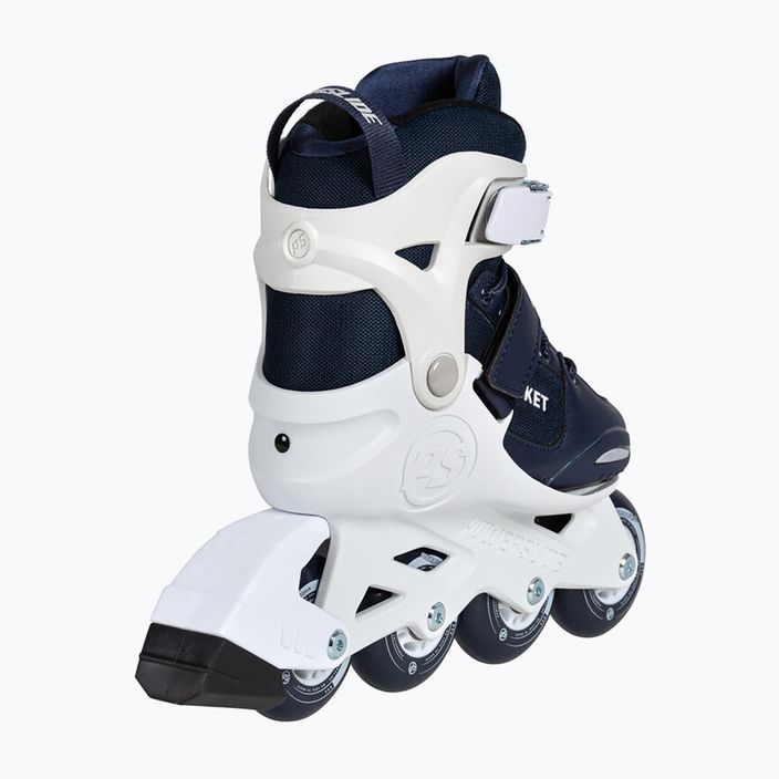 Powerslide Rocket children's roller skates white/navy blue 3