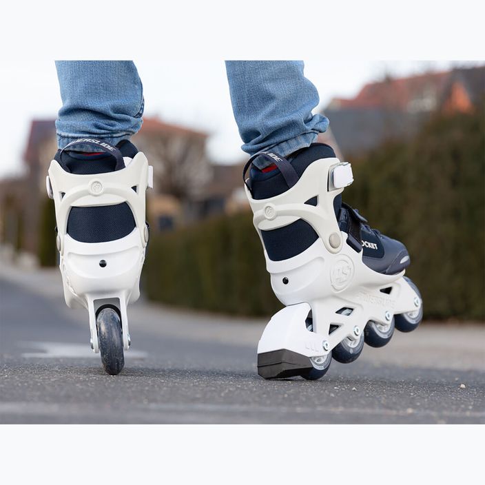 Powerslide Rocket children's roller skates white/navy blue 10