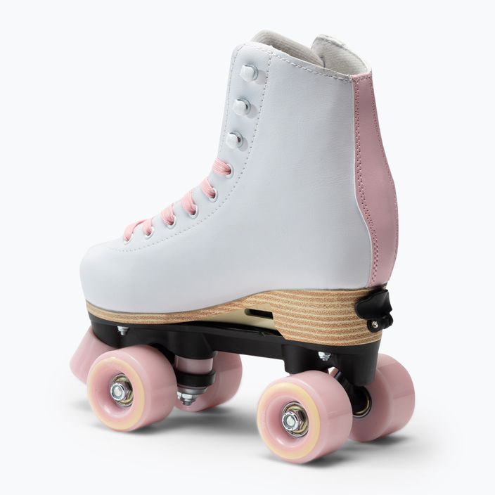 Playlife Classic children's roller skates adj. white and pink 880329 4