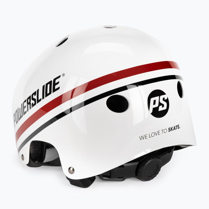 Powerslide Pro Urban Stripe helmet white 903285 4