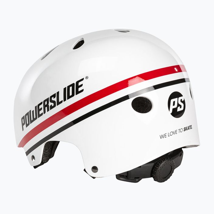 Powerslide Pro Urban Stripe helmet white 903285 7