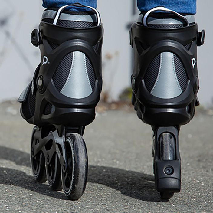 Men's Playlife GT 110 black/grey roller skates 12
