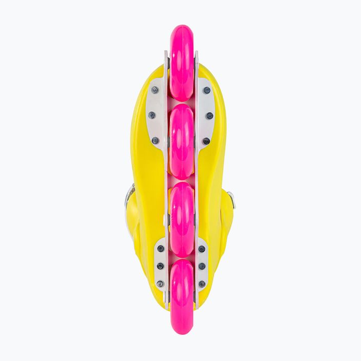 Powerslide women's roller skates Zoom neon yellow 5