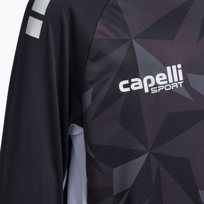 Capelli Pitch Star Goalkeeper children's football shirt black/white 3