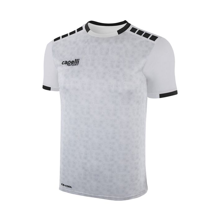 Men's Capelli Cs III Block football shirt white/black 2