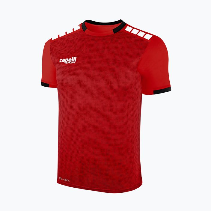Men's Capelli Cs III Block red/black football shirt 4