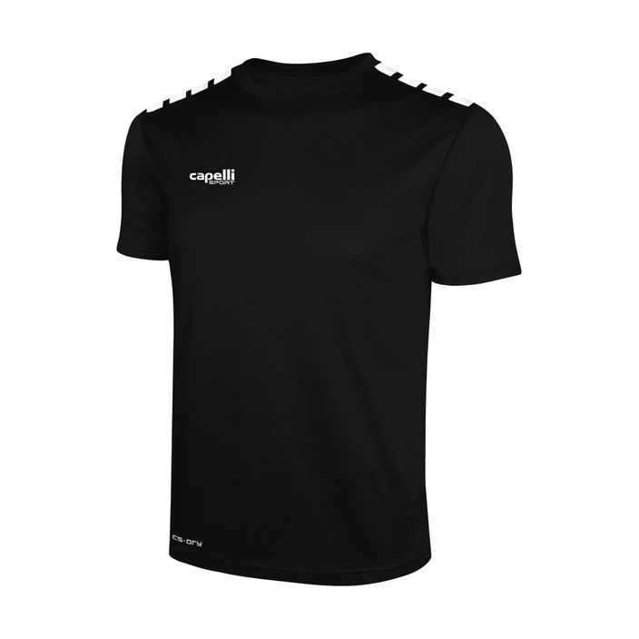 Men's football shirt Cappelli Cs One Adult Jersey SS black/white 2