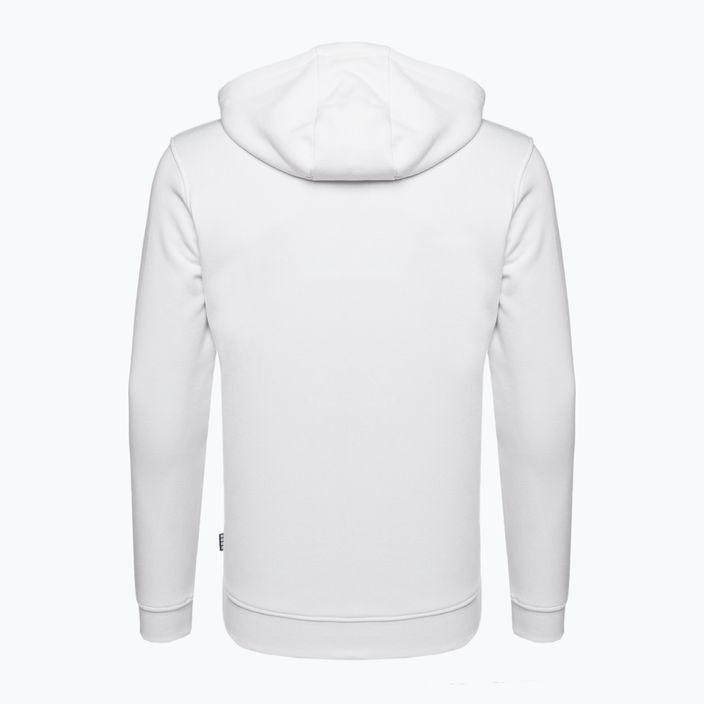 Men's Capelli Basics Adult Zip Hoodie Football Sweatshirt white 2