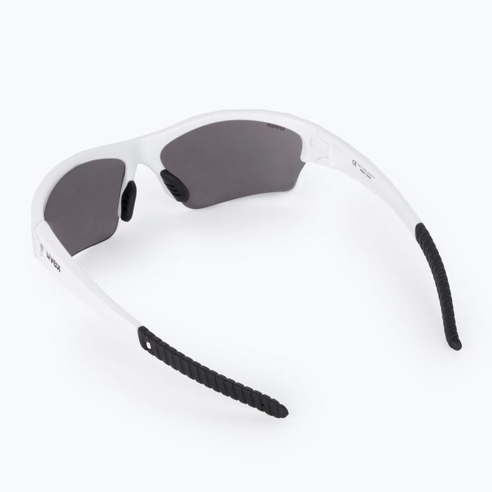 UVEX cycling glasses Sunsation white black/litemirror silver S5306068816 2