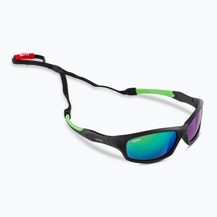 UVEX children's sunglasses Sportstyle 507 green mirror 2