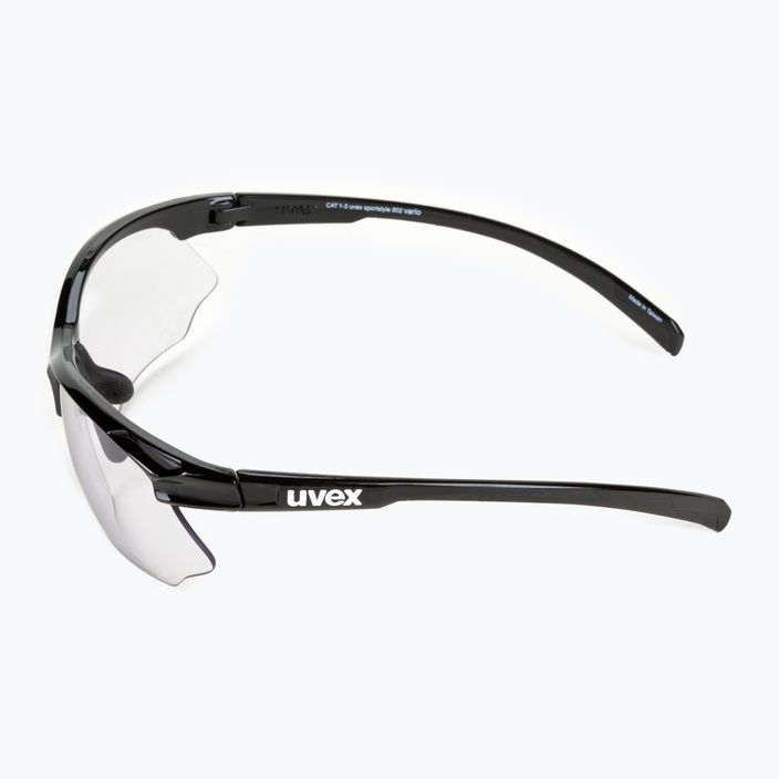 UVEX Sportstyle 802 V black/variomatic smoke cycling glasses S5308722201 4