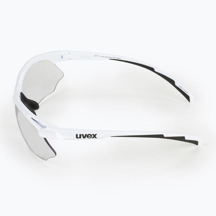 UVEX Sportstyle 802 V white/variomatic smoke cycling glasses S5308728801 4