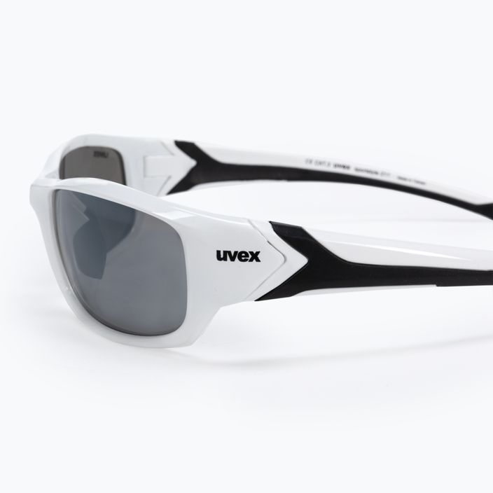UVEX sunglasses Sportstyle 211 white black/litemirror silver S5306138216 4