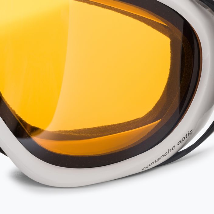 Ski goggles UVEX Comanche LGL white/lasergold lite/clear 55/1/092/12 5