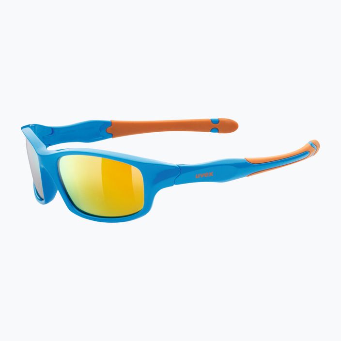 UVEX children's sunglasses Sportstyle blue orange/mirror pink 507 53/3/866/4316 5