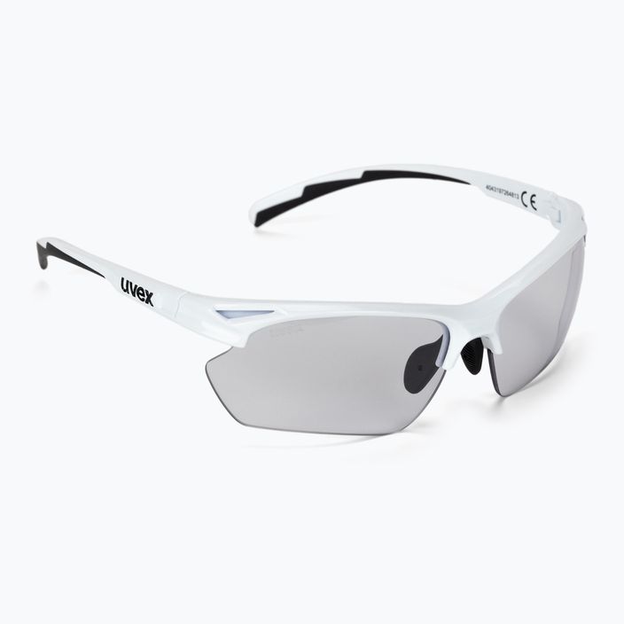 UVEX Sportstyle 802 white/variomatic smoke cycling glasses S5308948801