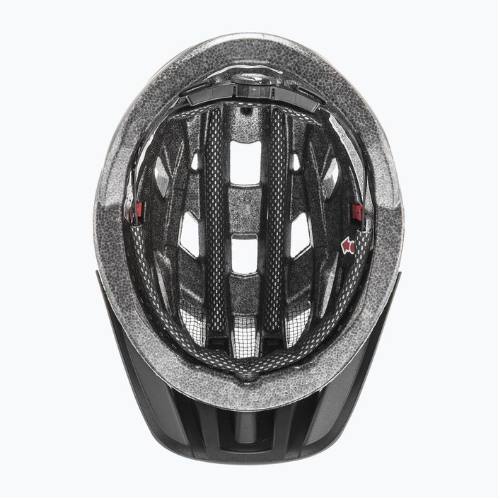 Bicycle helmet UVEX I-vo CC black/smoke matt 5