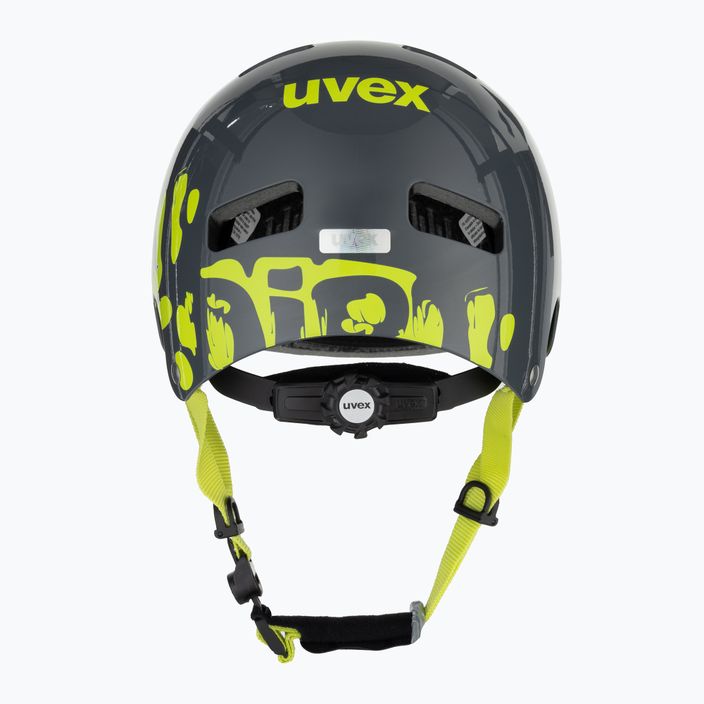 Children's bike helmet UVEX Kid 3 grey/yellow 41/4/819/11/17 3