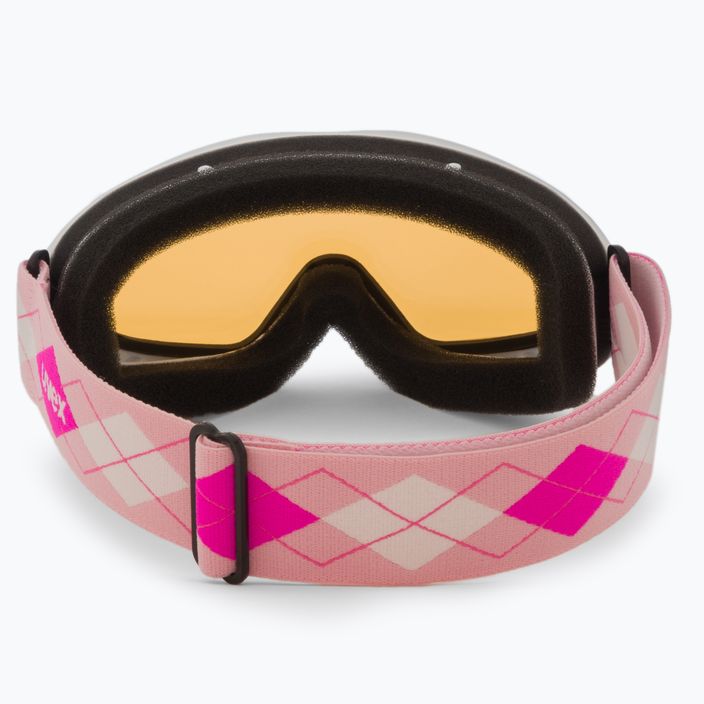 UVEX ski goggles Cevron white pink/lasergold lite clear 55/0/036/16 3
