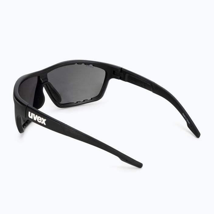 UVEX Sportstyle 706 CV black mat/litemirror silver sunglasses 53/2/018/2290 2