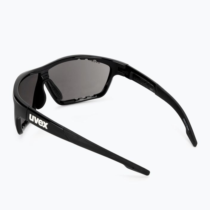 UVEX Sportstyle 706 black/litemirror silver sunglasses 53/2/006/2216 2