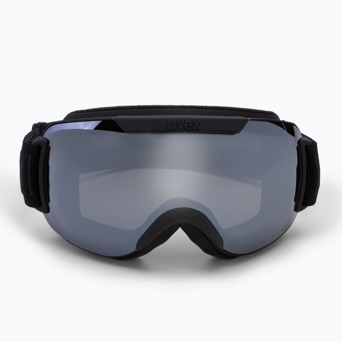 UVEX Downhill 2000 FM ski goggles black mat/mirror silver/clear 55/0/115/2030 2