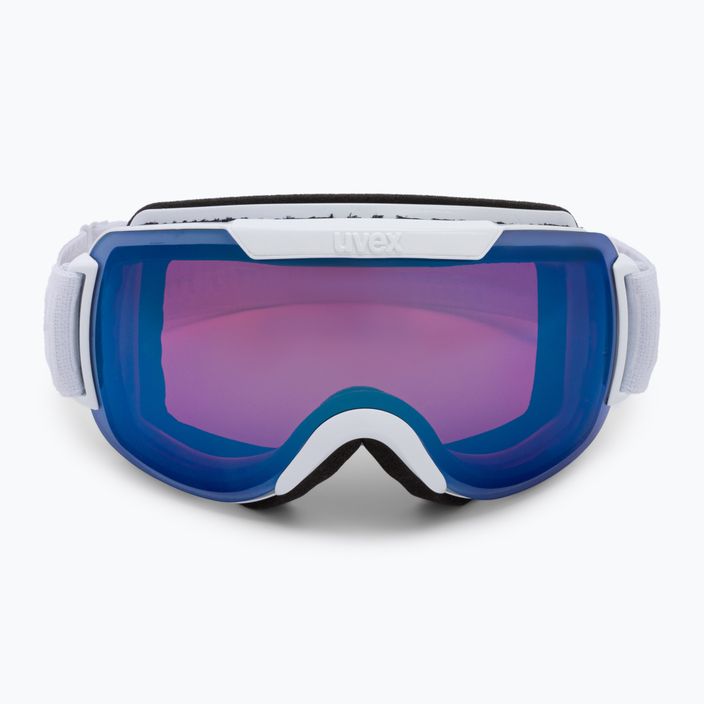 Ski goggles UVEX Downhill 2000 FM white/blue 55/0/115/1024 2