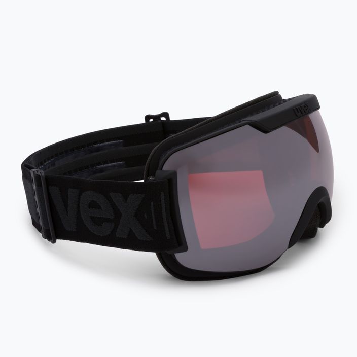 Ski goggles UVEX Downhill 2000 FM black mat/mirror silver/rose 55/0/115/2424