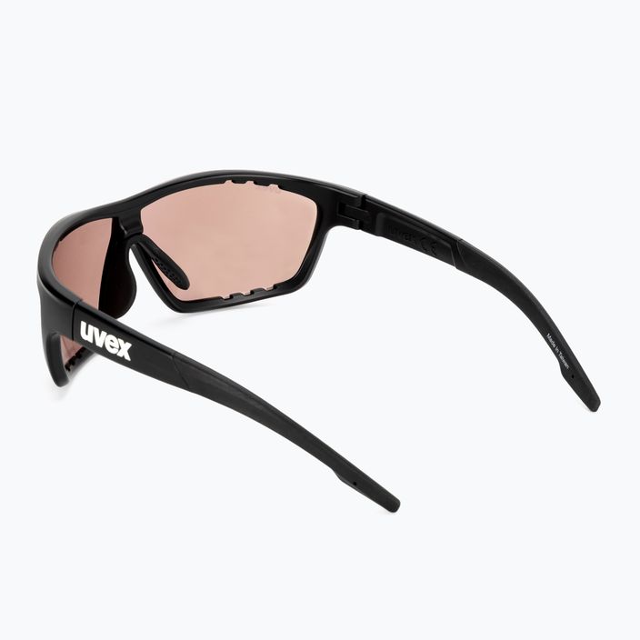 UVEX Sportstyle 706 CV black/litemirror amber sunglasses 53/2/018/2296 2