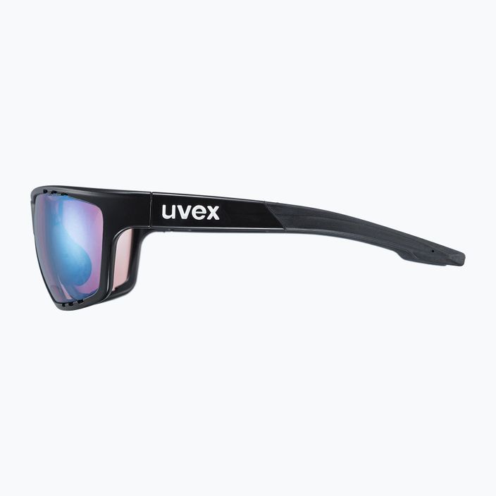 UVEX Sportstyle 706 CV black/litemirror amber sunglasses 53/2/018/2296 7