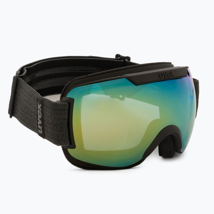 Ski goggles UVEX Downhill 2000 FM black mat/mirror orange blue 55/0/115/25