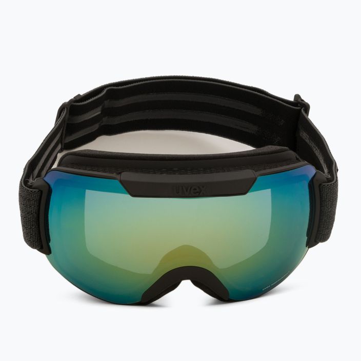 Ski goggles UVEX Downhill 2000 FM black mat/mirror orange blue 55/0/115/25 2