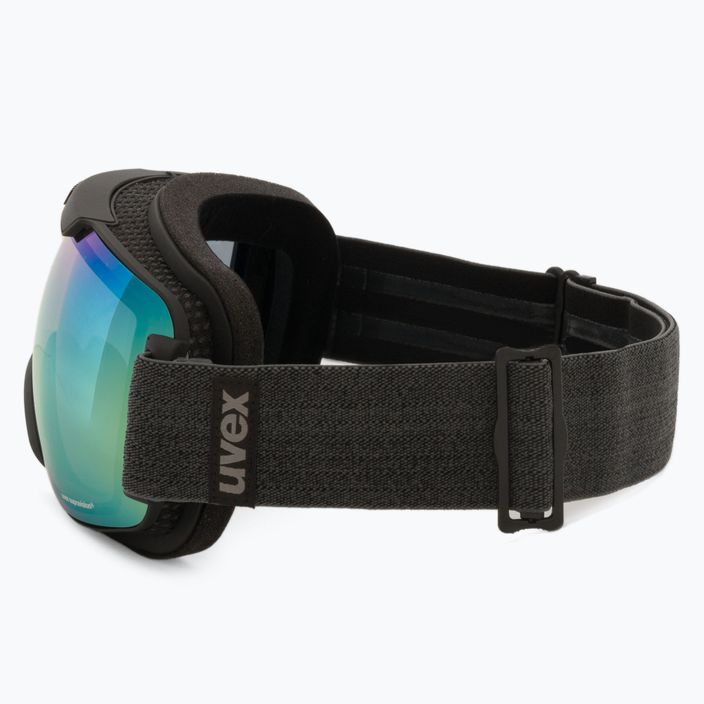 Ski goggles UVEX Downhill 2000 FM black mat/mirror orange blue 55/0/115/25 4