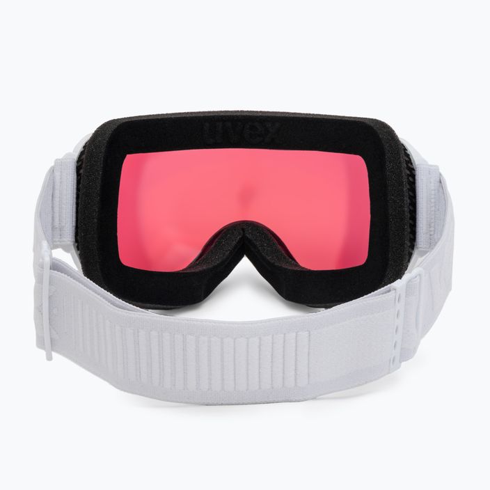 Ski goggles UVEX Downhill 2000 FM white/mirror pink rose 55/0/115/12 3