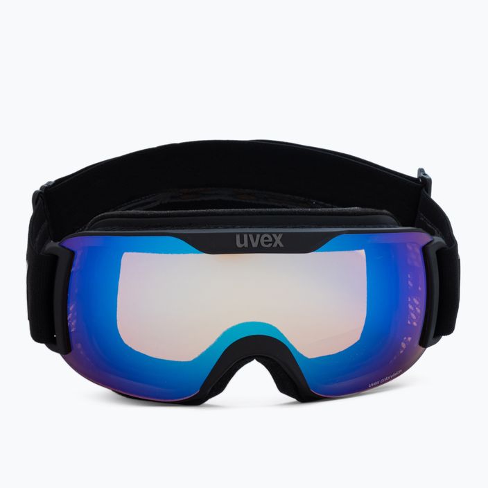 Ski goggles UVEX Downhill 2000 S CV black mat/mirror blue colorvision yellow 55/0/447/21 2