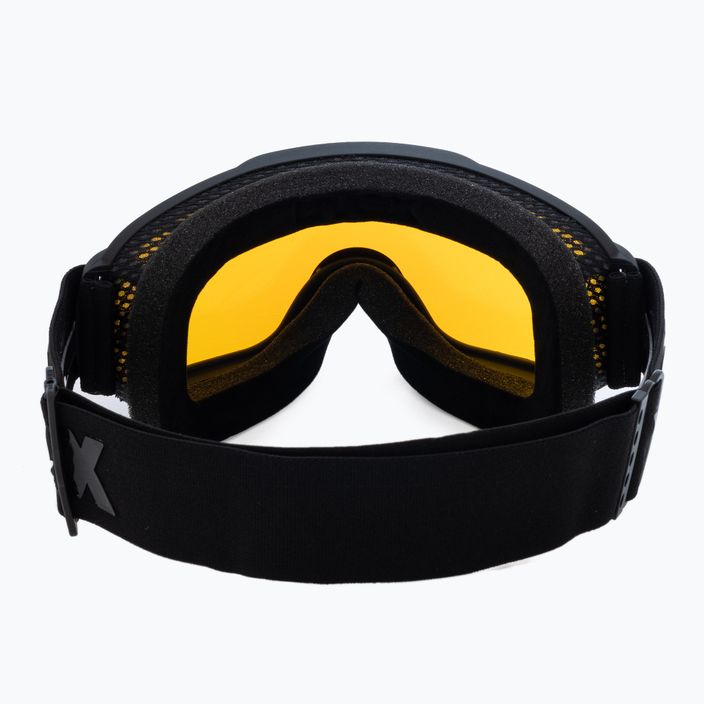 Ski goggles UVEX Downhill 2000 S CV black mat/mirror blue colorvision yellow 55/0/447/21 3