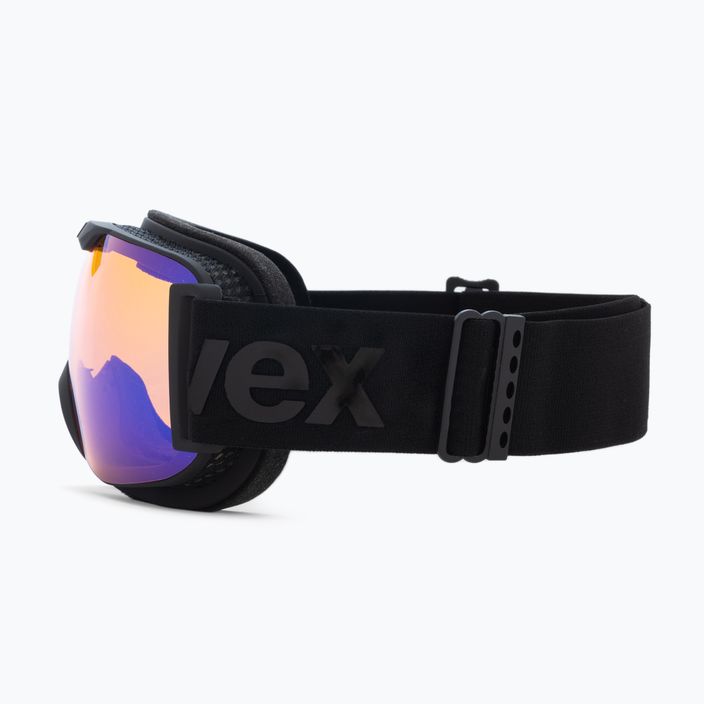 Ski goggles UVEX Downhill 2000 S CV black mat/mirror blue colorvision yellow 55/0/447/21 4
