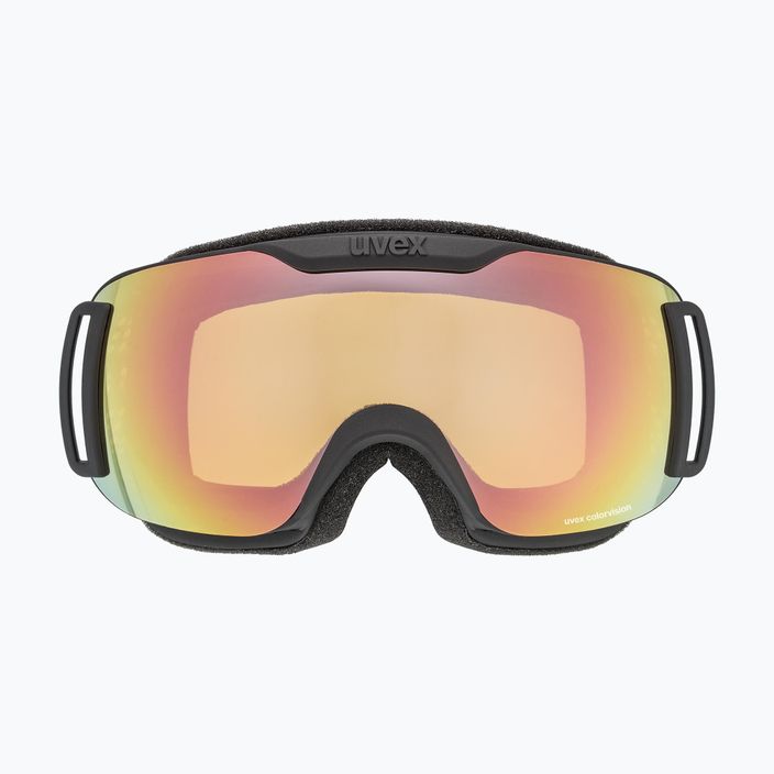 Ski goggles UVEX Downhill 2000 S black mat/mirror rose colorvision yellow 55/0/447/2430 7