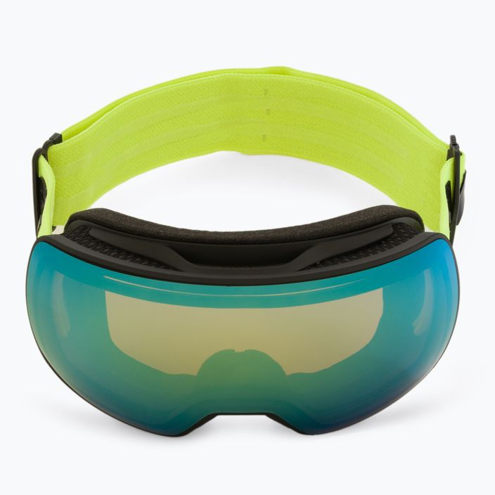 Ski goggles UVEX Compact FM black matt/mirror orange 55/0/130/23 2