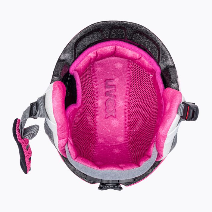 Children's ski helmet UVEX Manic pink 56/6/226/9101 5