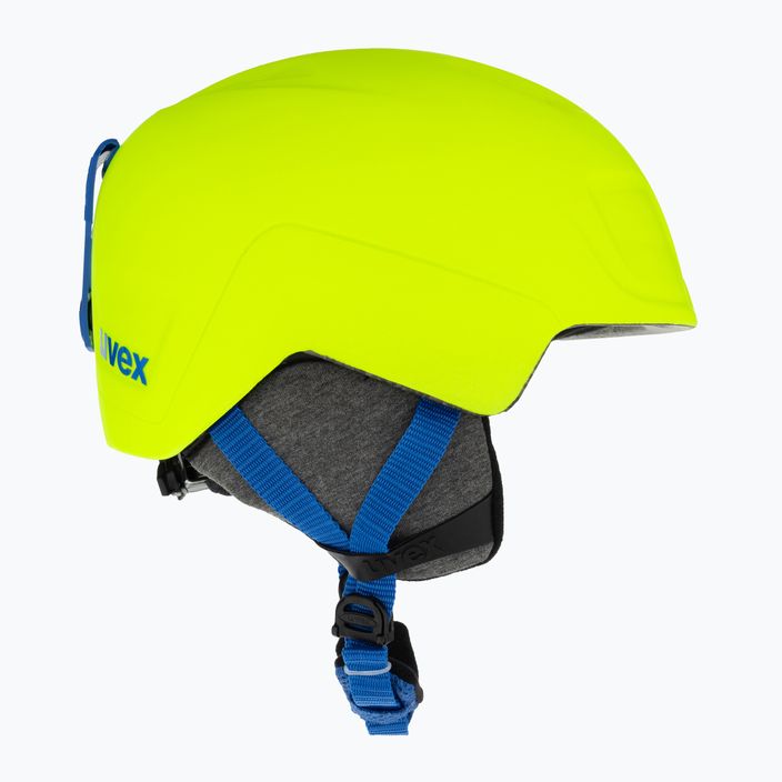 Children's ski helmet UVEX Manic Pro neon yellow 4