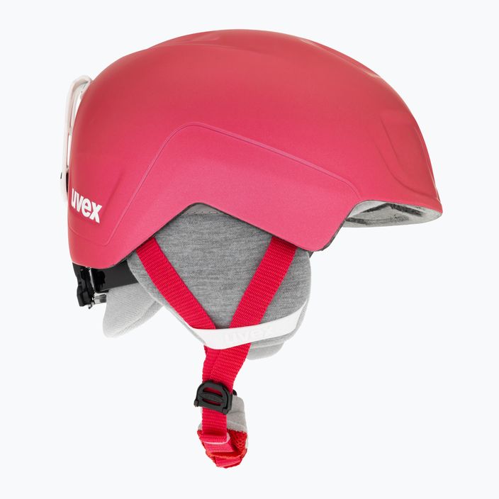 Children's ski helmet UVEX Manic Pro pink matt 4